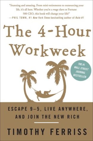 The cover of the book The 4-Hour Workweek by Timothy Ferriss