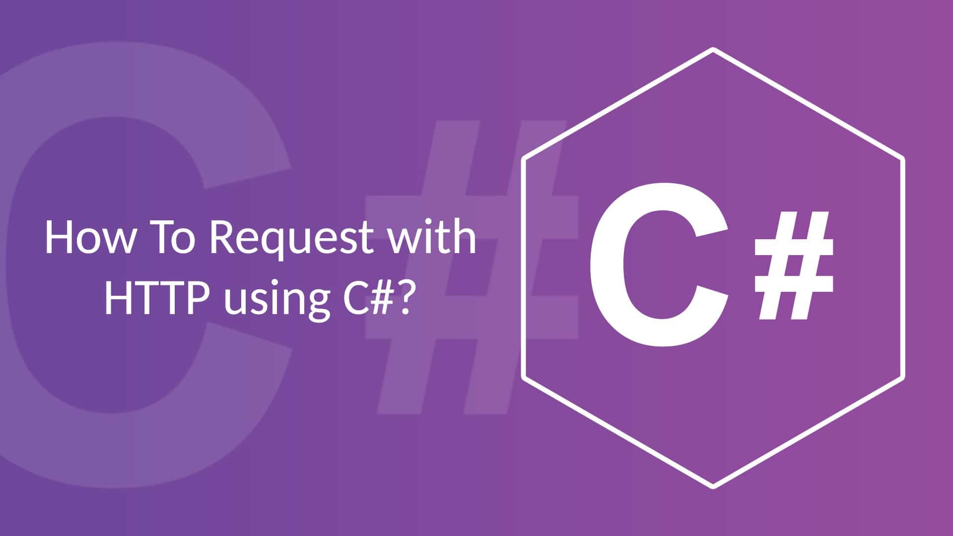 C https get. Using c#. Request headers.